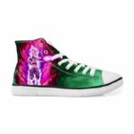 Dragon Ball Super Saiyan Rose Goku Black Canvas High-Top Shoes