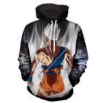 Dragon Ball Super Son Gohan Super Saiyan White Hair Hoodie