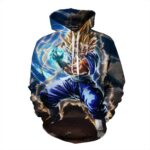 Dragon Ball Vegeto Fusion Kamehameha Powerful Skill Cool Design Hoodie