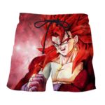 Dragon Ball Vegito 4 Red Super Saiyan Kaioken Cool Boardshorts