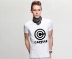Dragon Ball Z Capsule Corp Casual Men T-Shirt - Saiyan Stuff