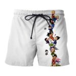 Dragon Ball Z Cute Adorable Chibi DBZ Characters Boardshorts