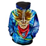 Dragon Ball Z Fearless Trunks In Super Saiyan Form Hoodie