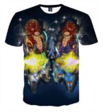 Dragon Ball Z Gogeta In Red Hair Super Saiyan 4 Form T-Shirt