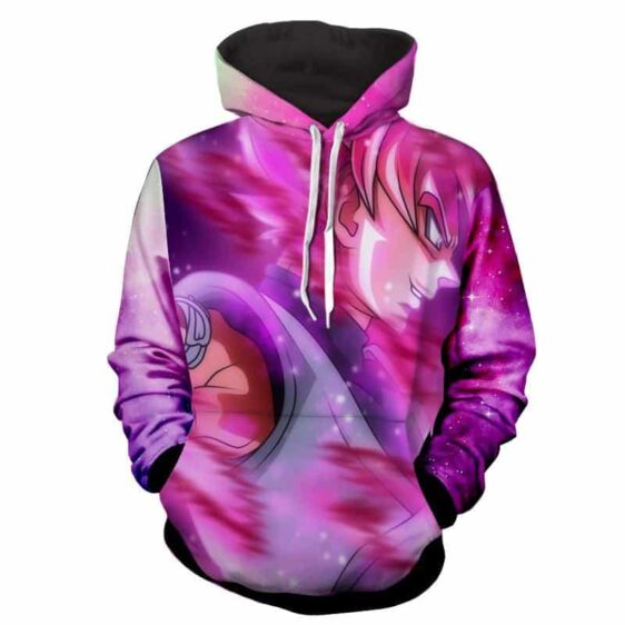 Dragon Ball Z Goku Super Saiyan Rose In Side View Hoodie