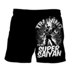 Dragon Ball Z Goku Training To Go Super Saiyan Epic Boardshorts