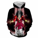 Dragon Ball Z Legendary Super Saiyan Broly 4 Dope Aura Hoodie