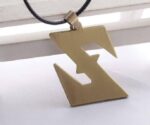 Dragon Ball Z Logo Necklace Pendant Gold Silver - Saiyan Stuff