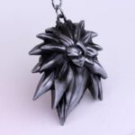 Dragon Ball Z SSJ3 Super Saiyan 3 Son Goku Metal Keychain Keyring - Saiyan Stuff - 4