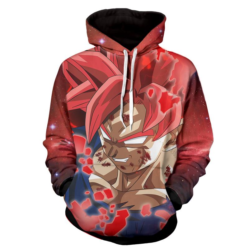 Dragon Ball Z Son Goku Super Saiyan Rose Dope Style Hoodie