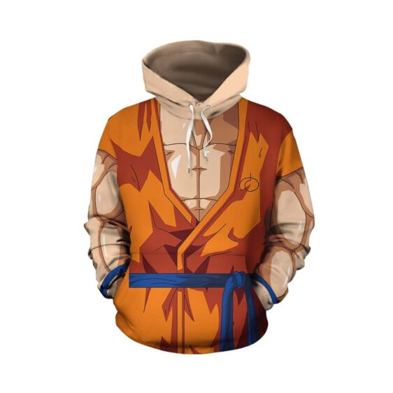 Dragon Ball Super Goku Whis Training Outfit Cosplay Hoodie