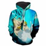 Dragon Ball Z Super Saiyan Vegito Releasing Kamehameha Hoodie