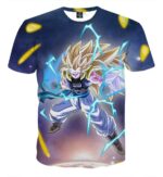 Dragon Ball Z The Fearless Gogeta In Super Saiyan 3 T-Shirt