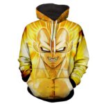 Dragon Ball Z The Raging Vegeta In Super Saiyan 3 Hoodie