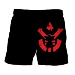 Dragon Ball Z Vegeta Shadow Cool Red Vegeta Logo Boardshorts