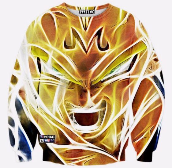 Dragon Ball Z - Super Saiyan Majin Vegeta 3D Sweatshirt - Saiyan Stuff