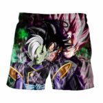 Dragon Ball Zamasu Goku Black Super Saiyan Rose Dope Shorts