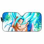 Epic Vegito Super Saiyan Blue Kaioken Car Sun Shield