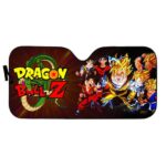 Epic Young To Adult Goku Saiyan Forms DBZ Car Sun Shield