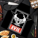 Evil Lord Frieza Dragon Ball Z Black Awesome and Cool Apron