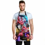 Fat Evil and Kid Majin Buu Dragon Ball Z Cool Awesome Apron