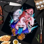 Fat Thin Evil and Kid Majin Buu Dragon Ball Awesome Apron