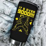 Fierce Son Goku It's Over Nine Thousand Dragon Ball Z Tumbler