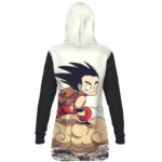 Flying Cute Kid Goku Cloud Nimbus Vintage Women's Hoodie Dress