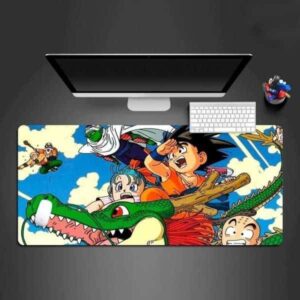 Flying Shenron Kid Goku Bulma Krillin & Piccolo Mouse Pad