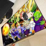 Four-Star Dragon Ball Super Saiya-Jins Extended Mouse Pad