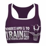 Frieza Motivational Quote Dragon Ball Z Awesome Sports Bra