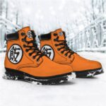 Future Son Gohan Symbol The Golden Fighter Combat Boots