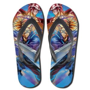 Future Trunks King Cold and Mecha Frieza Flip Flop Slippers