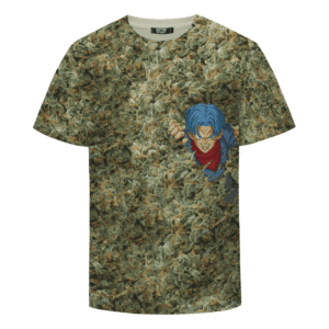 Future Trunks Stuck in a Pool of Marijuana Kush 420 T-shirt