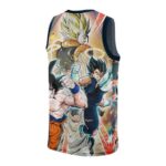 Gogeta Dragon Ball Z Goku x Vegeta Bball Jersey