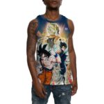 Gogeta Dragon Ball Z Goku x Vegeta Bball Jersey