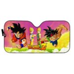 Goku Bardock Father And Son Dragon Ball Art Car Sun Shade