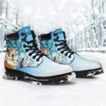 Goku Blue SSGSS Kamehameha Attack All Weather Boots