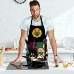 Goku Bulma Krillin and Master Roshi Dragon Ball Cool Apron