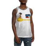 Goku Dragon Ball Logo White Basketball Uniform