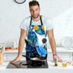 Goku Kamehameha Van Gogh Style Dragon Ball Z Powerful Apron