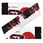 Goku Livid Aura Rising Red Sun Silhouette Neckerchief