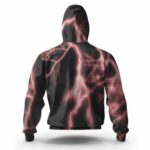 Goku Transformation Thunder Black Super Saiyan Zip Up Hoodie