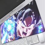 Goku Ultra Instinct Kamehameha Attack Extended Mouse Pad