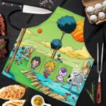 Goku Vegeta Frieza on Namek Dragon Ball Z Cool Awesome Apron