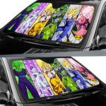 Goku Vegeta Piccolo Vs Frieza Cell Buu Windshield Sun Shade