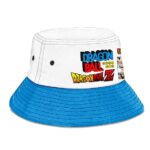 Goku vs Vegeta Dragon Ball Z White Blue Awesome Bucket Hat