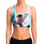 Goku vs Vegeta Ki Attack Dragon Ball Z Powerful Sports Bra