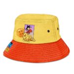 Goku with Kinton Cloud Dragon Ball Yellow Orange Bucket Hat