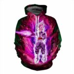 Goku Black Super Saiyan Rose Super Saiyan God Super Saiyan Purple Hoodie - Saiyan Stuff